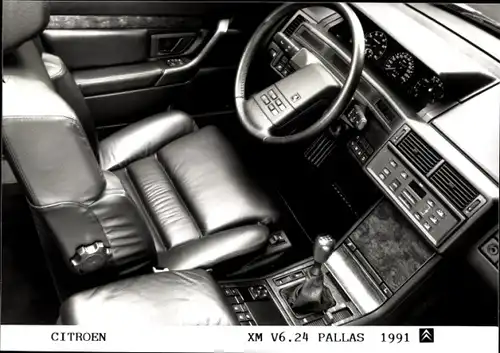 Foto Citroën XM V6.24 Pallas 1991, Auto, Innenansicht, Fahrersitz, Armaturenbrett