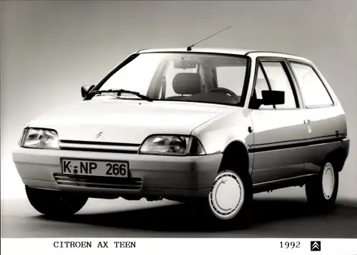 Foto Citroën AX 1992, Auto, Frontansicht, Kennzeichen K-NP 266