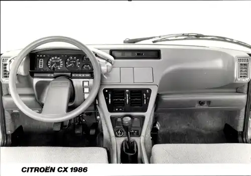Foto Citroën CX 1986, Auto, Innenansicht, Armaturenbrett