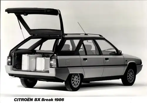 Foto Citroën BX Break 1986, Auto, Heckansicht, Kofferraum