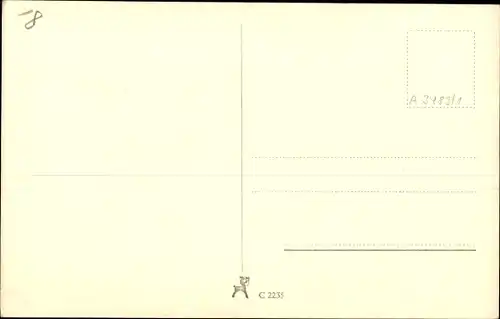 Ak Schauspieler Willy Witte, Portrait im Anzug, Autogramm