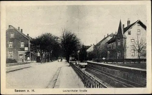 Ak Seesen am Harz, Lautenthaler Straße