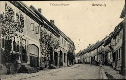 Ak Bodenburg Bad Salzdetfurth in Niedersachsen, Sehlemerstraße