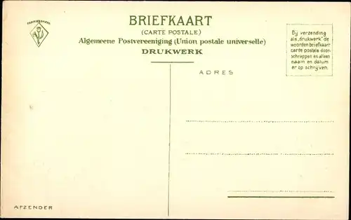 Ak Assen Drenthe Niederlande, Keuwfeest, Eerste steenlegging van het Ziekenhuis door de Koningin