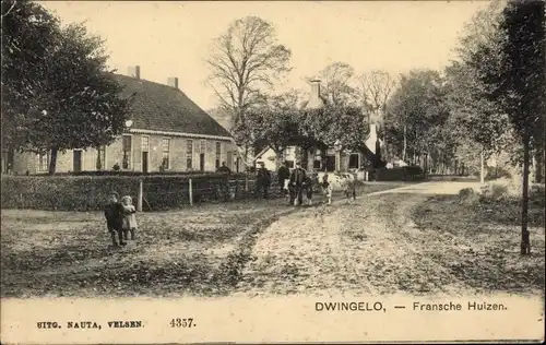 Ak Dwingelo Dwingeloo Drenthe Niederlande, Fransche Huizen