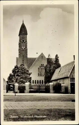 Ak Rijssen Overijssel Niederlande, Westerkerk Haarstraat