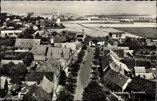 Ak Haamstede Zeeland Niederlande, Panorama