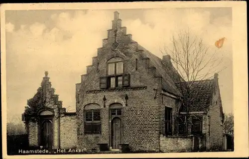 Ak Haamstede Zeeland Niederlande, Het Anker