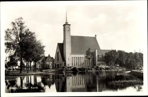 Ak Goes Zeeland Niederlande, Geref. Kerk