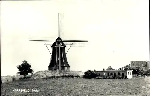 Ak Harreveld Gelderland Niederlande, Molen