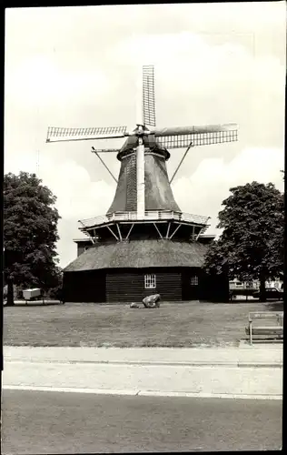 Ak De Wijk Drenthe Niederlande, korenmolen