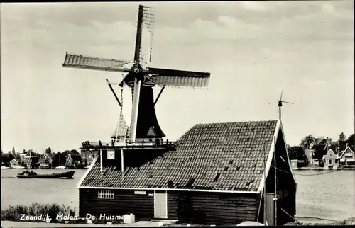 Ak Zaandijk Nordholland, Molen De Huisman