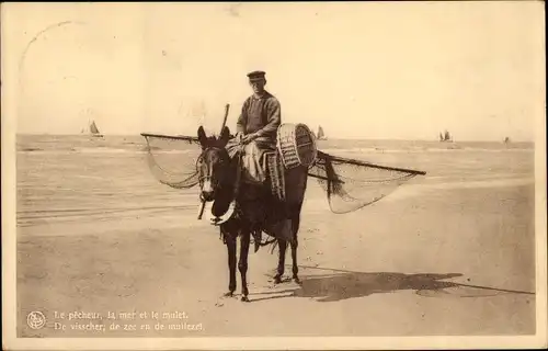 Ak Le Pecheur, la mer et le mulet, Fischer, Fischfang