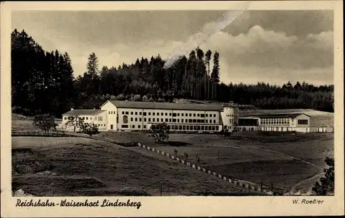 Ak Lindenberg im Allgäu Schwaben, Reichsbahnwaisenhort