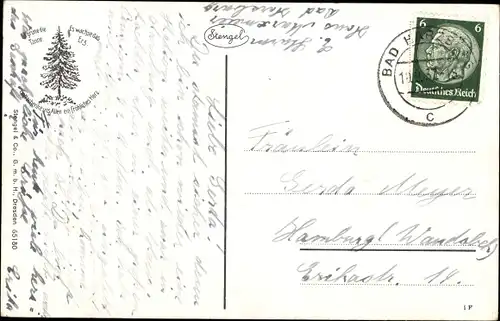 Ak Bad Harzburg am Harz, Blick von der Bergbahn