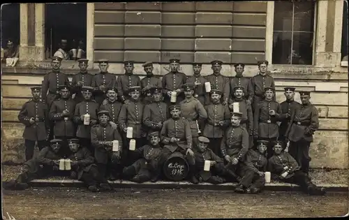 Foto Ak Passau in Niederbayern, Gruppenfoto, Soldaten