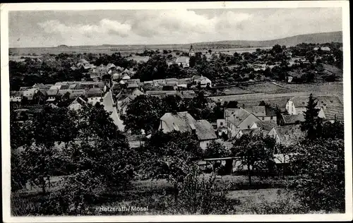 Ak Hetzerath in der Eifel, Ortsansicht