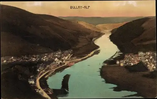 Ak Bullay an der Mosel, Alf, Moseltal