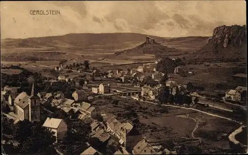 Ak Gerolstein in der Eifel, Panorama