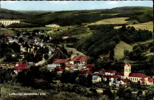 Ak Hellenthal in der Eifel, Blick auf den Ort