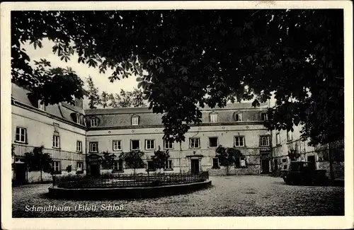 Ak Schmidtheim Dahlem in der Eifel, Schloss