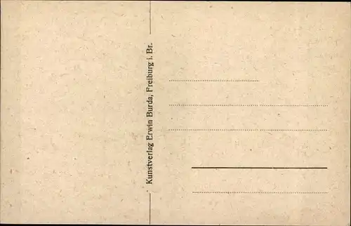 Ak Meersburg am Bodensee, idyllische Partie am Bodensee