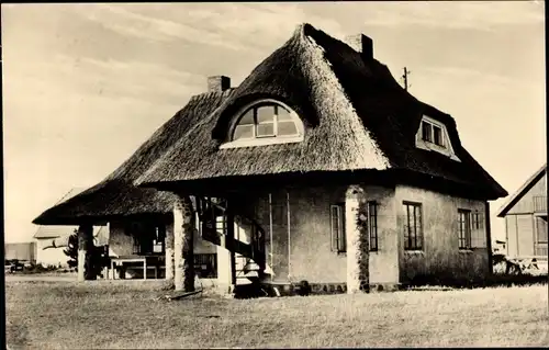 Ak Vitte Hiddensee Ostsee, Haus Paula an der Strandpromenade