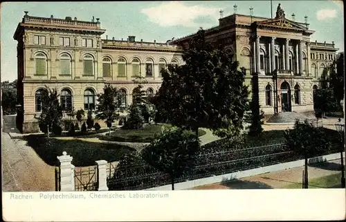 Ak Aachen in Nordrhein Westfalen, Polytechnikum, Chemisches Laboratorium