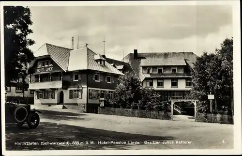 Ak Hinterzarten im Schwarzwald, Hotel Pension Linde