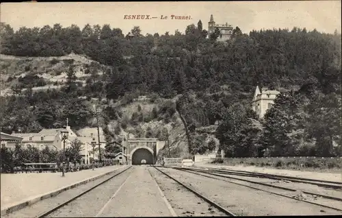 Ak Esneux Wallonien Lüttich, Le Tunnel