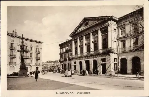 Ak Pamplona Navarra, Diputación