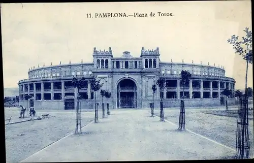 Ak Pamplona Navarra, Plaza de Toros