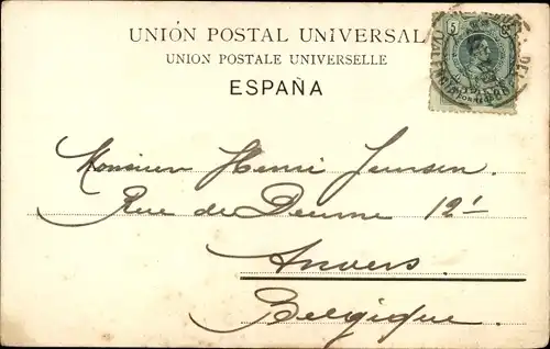 Ak Valencia Stadt Spanien, Calle de Zaragoza, Miguelete