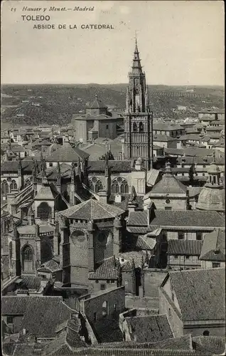 Ak Toledo Kastilien La Mancha Spanien, Abside de la Catedral
