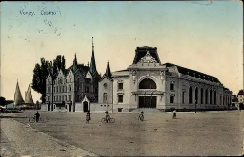 Ak Vevey Kanton Waadt, Casino