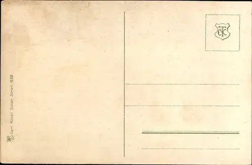 Passepartout Ak Basel Bâle Stadt Schweiz, Brücke, Flagge