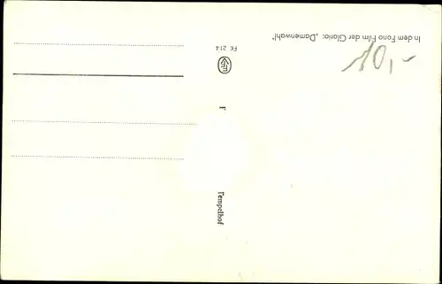 Ak Schauspieler Willy Fritsch, Portrait, Gloria, Autogramm