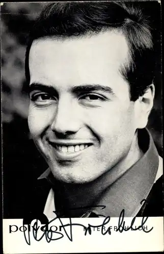 Ak Schauspieler Peter Fröhlich, Portrait, Autogramm, Polydor