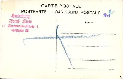 Ak Stein am Rhein Kanton Schaffhausen, Bemalte Häuser