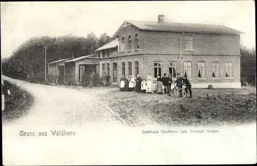 Ak Waldhorn Havetoft Loit Havetoftloit in Angeln, Gasthaus Waldhorn