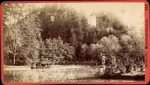 Foto Salzburg in Österreich, Lustschloss Hellbrunn, Monatsschlösschen