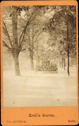 Foto Berlin Tiergarten, Krolloper, Kroll's Garten