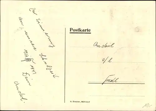 Studentika Ak Mühldorf am Inn Oberbayern, Schulschluss der Oberschule Mühldorf 1937-1943