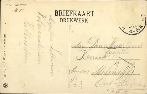 Ak Kattenhuizen bij Hellendoorn Overijssel, Hollandsche boerderij