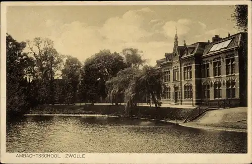 Ak Zwolle Overijssel Niederlande, Ambachtsschool