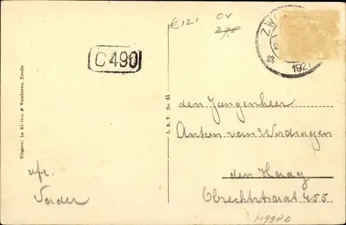 Ak Zwolle Overijssel Niederlande, Ambachtsschool