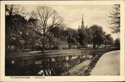 Ak Zwolle Overijssel Niederlande, Potgietersingel