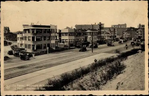 Ak La Panne De Panne Westflandern, Boulevard de Nieuport