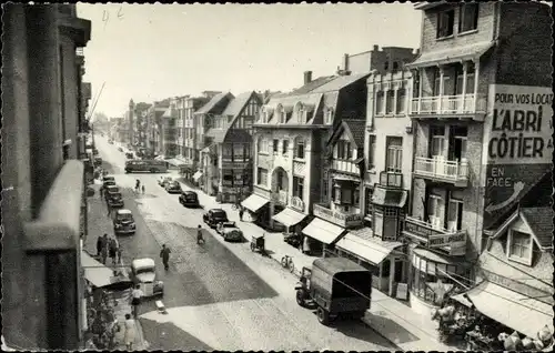 Ak La Panne De Panne Westflandern, Avenue de Dunkerke