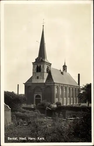 Ak Berkel Südholland, Ned. Herv. Kerk